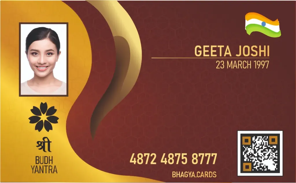 Budh Yantra Card